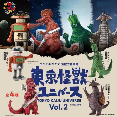Passion Product: Tokyo Kaiju Universe Series 2 Complete Set of 4 (Trading Figure) [Kenelephant]